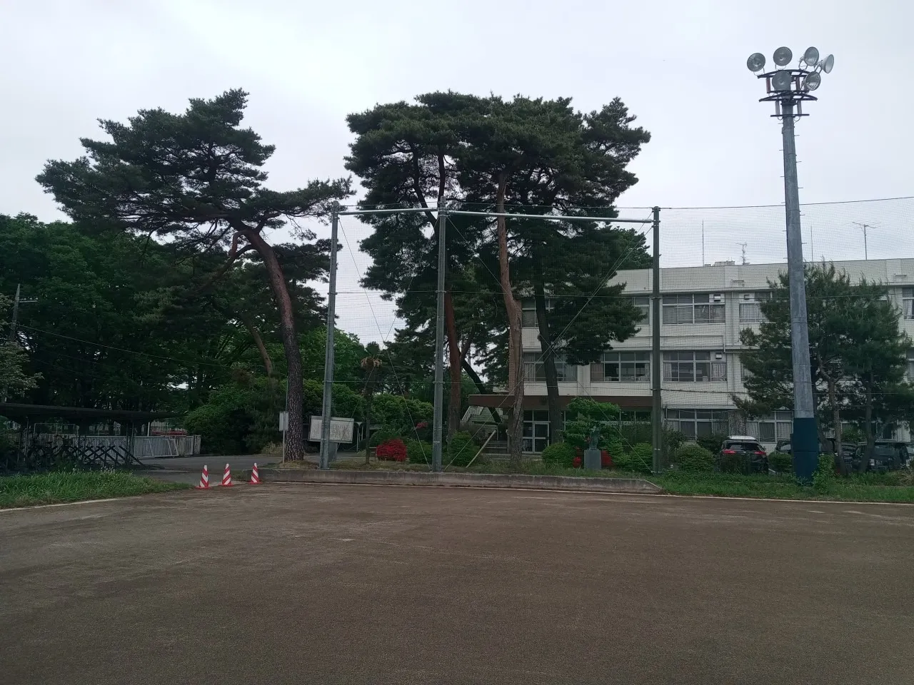 県立蓮田松韻高等学校グラウンド施設改修工事