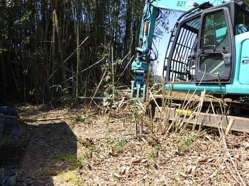 さいたま市　指扇土地区画整理事業　二号街区公園予定地外整地工事（伐採・伐根・伐竹）