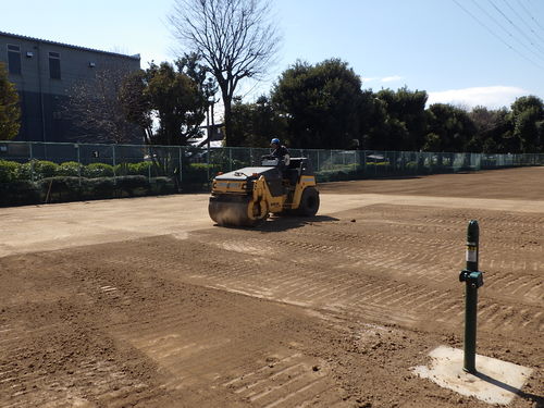 上尾運動公園テニスコート改修工事