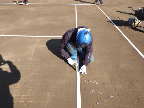 上尾運動公園テニスコート改修工事